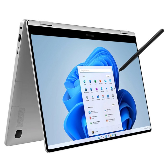 삼성 갤럭시북3 360 15.6인치 i5 13세대 16GB 256GB S펜 태블릿 2in1 최신 대학생 사무용 업무용 NT750QFG-KH51G/S 노트북, 미스틱 실버, 코어i5, 1TB, WIN11 Home 대표 이미지 - 가성비 노트북 추천