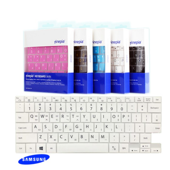 삼성 갤럭시북 이온2 NT930XDZ-A58AW WIN10 문자인쇄 키스킨, 색상(B-Type)_화이트(White), 상세페이지 참조, 상세페이지 참조