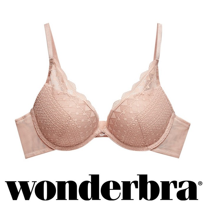 [Wonderbra] 원더브라 에센셜 원더부스트 핑크베이지 브라 1종 WBWBR1M54T 대표 이미지 - 원더브라 추천