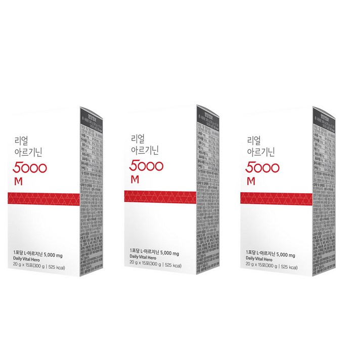 나나네이처 고함량 L아르기닌 5000mg L-아르지닌 마카 비타민C 함유 제품 20gx15포, 20G X 15포, 3개 대표 이미지 - 장어즙 추천