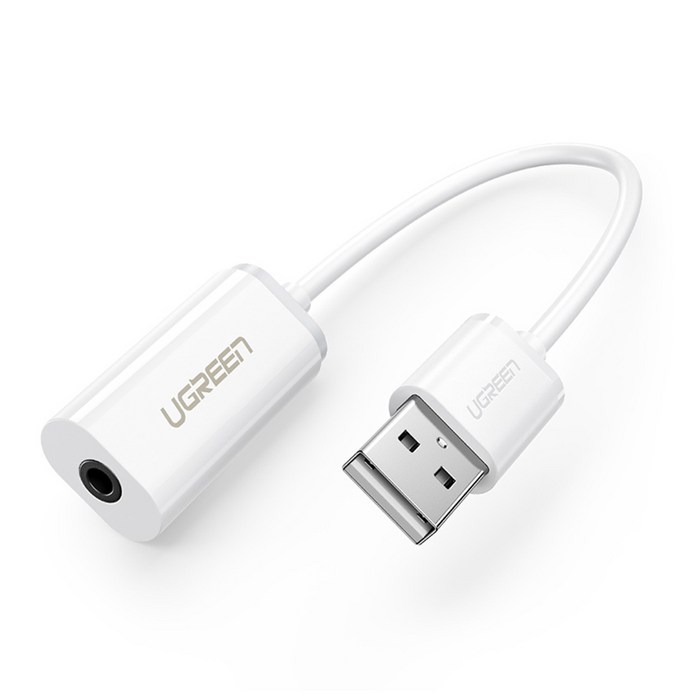 유그린 USB 외장형 하이파이 사운드카드 어댑터 US206, 30712 대표 이미지 - 외장 사운드카드 추천