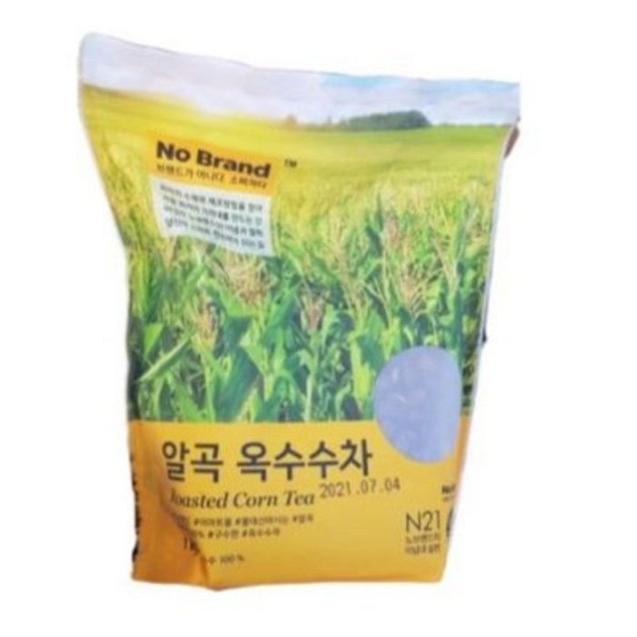 노브랜드 알곡 옥수수차 1kg, 1개 대표 이미지 - 옥수수 추천