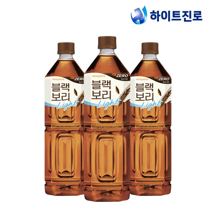 하이트진로 블랙보리 라이트, 1.5L, 단품 대표 이미지 - 하이트진로 추천