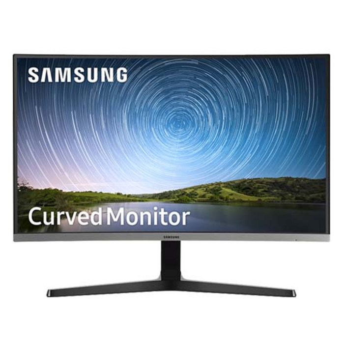 삼성전자 80.1cm 75Hz 인피니티 디자인 커브드 모니터, LC32R500FHKXKR 대표 이미지 - 더블 모니터 추천