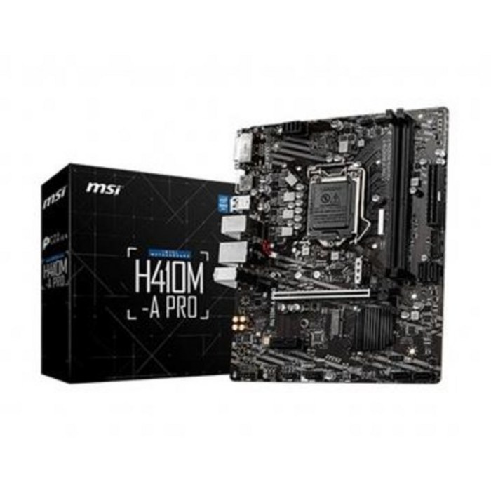 MSI H410M-A PRO 메인보드 MS-7C89 대표 이미지 - MSI 메인보드 추천