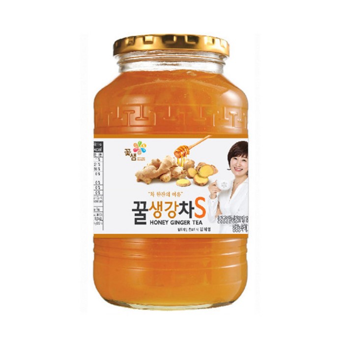 꽃샘식품 꿀생강차 S, 1kg, 1개 대표 이미지 - 생강차 추천