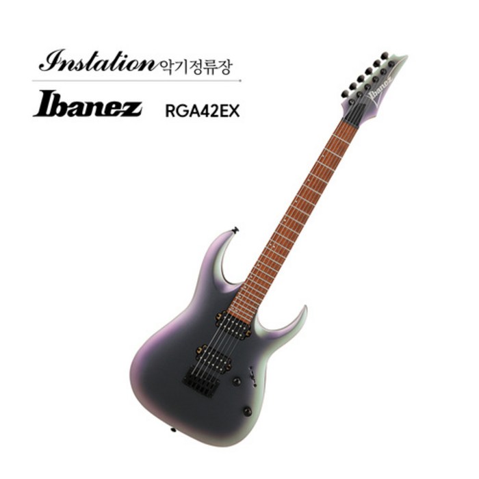 아이바네즈 IBANEZ RGA42EX BAM 슈퍼스트랫 일렉기타 풀패키지 하드락 메탈 대표 이미지 - 슈퍼스트랫 추천