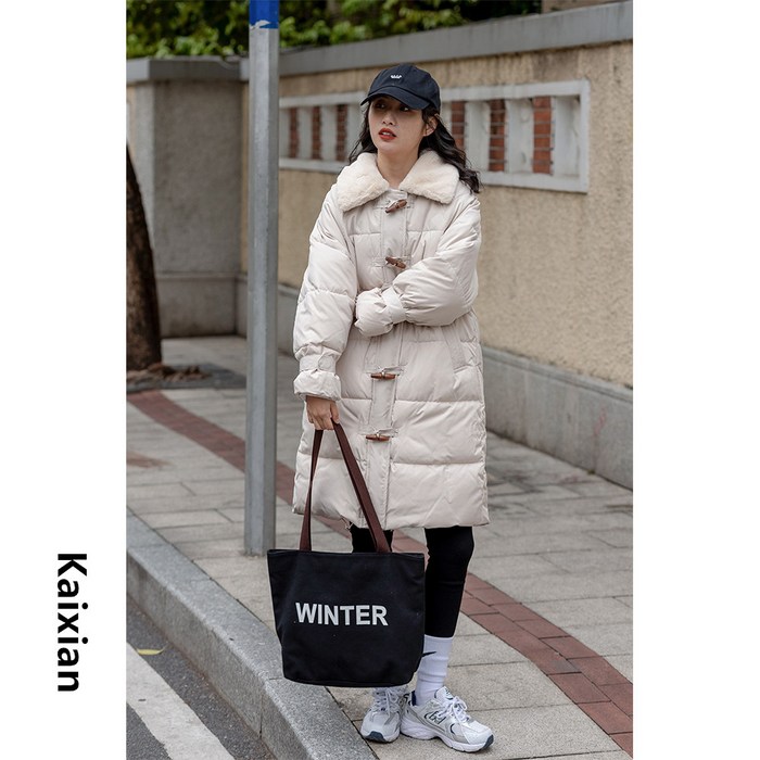 창세 여성용 두툼한 후드 롱 솜옷 창세 여성용 두툼한 후드 롱 솜옷