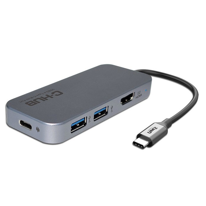 UM2 UMHUB-4IN1 썬더볼트 C타입 USB 멀티허브 PD DeX 100W 노트북 HDMI 미러링 대표 이미지 - 썬더볼트4 추천