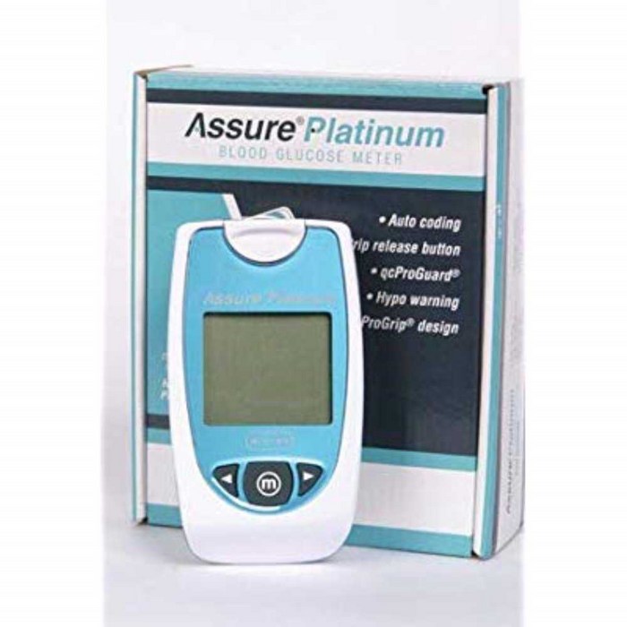 [구매대행] Assure Platinum Blood Glucose Meter 500001 1 each, 1