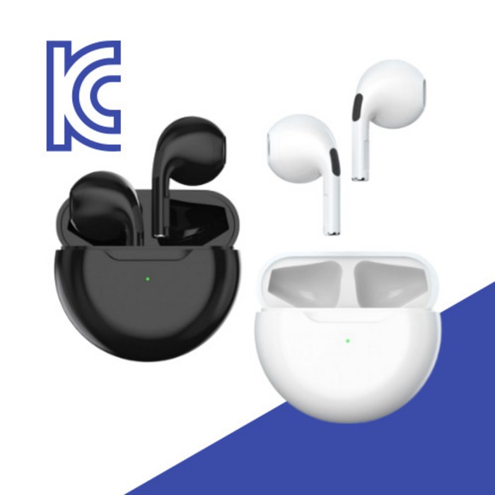 차이팟 무선 이어폰 음질좋은 블루투스 이어폰, Bluetooth earphone (White) 대표 이미지 - 싼 이어폰 추천