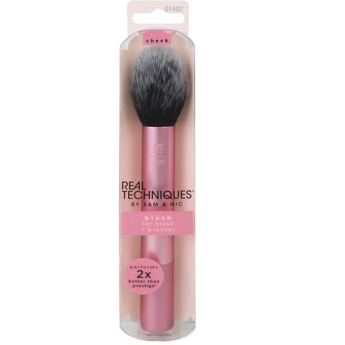 리얼테크닉 블러쉬 브러쉬, Pink, 1개 대표 이미지 - 볼터치 추천