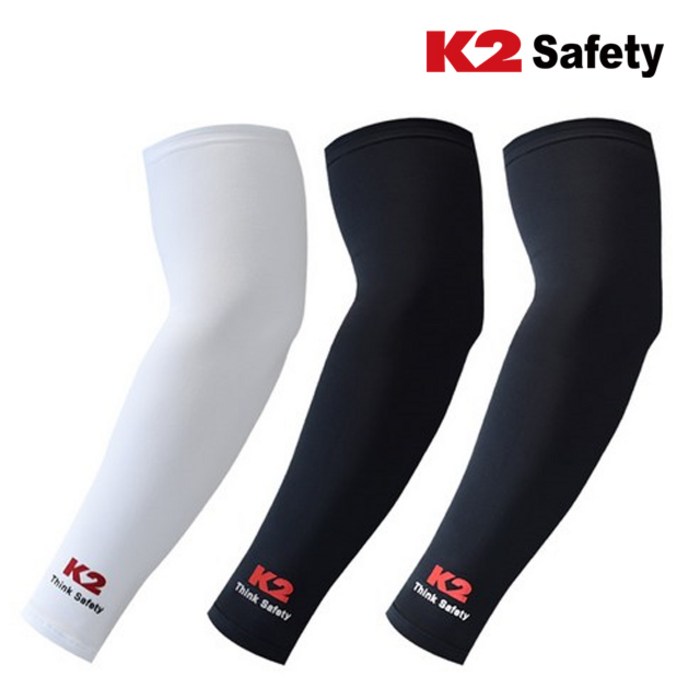 K2 정품 닥텔 쿨토시 무봉제팔토시 자외선차단, 블랙 대표 이미지 - UV차단 쿨토시 추천