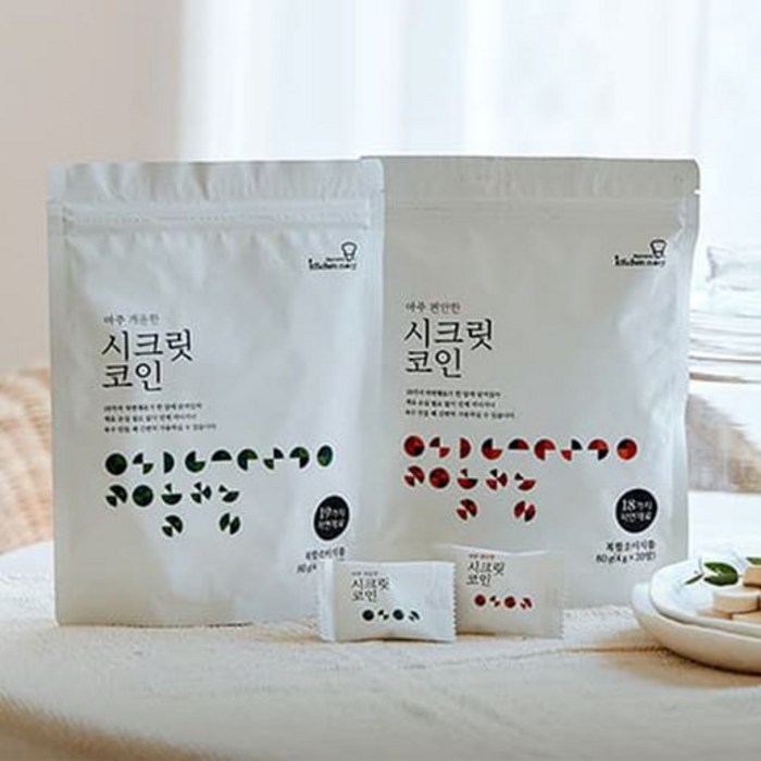 빅마마 시크릿코인 205개(편안한 8팩+낱개 5개+개운한 2팩), 단일옵션 대표 이미지 - 빅마마 요리 추천