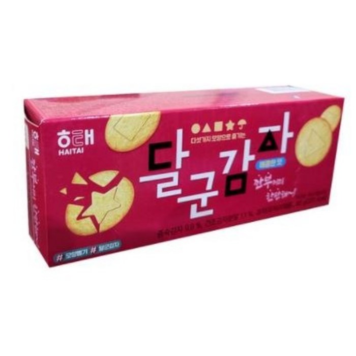 해태 달군감자 매콤한맛 80g, 80gx5개 대표 이미지 - 해태 과자 추천