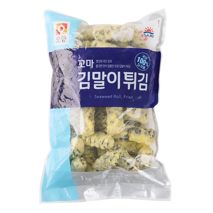 사조오양 꼬마 김말이튀김 1kg 대표 이미지 - 김말이 추천