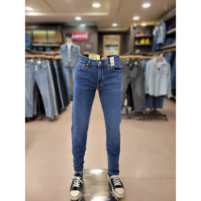 리바이스 무료배송!!! 스판 짱짱!!! 다리가 길~~~어 보 이는 남자 슬림핏 청바지!! LEVI'S 511 슬림핏 진 블루워싱[NC불광]5124 대표 이미지 - 리바이스 청바지 추천