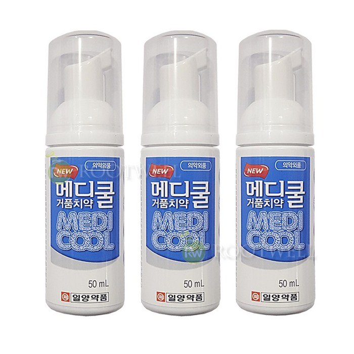 일양약품 뉴 메디쿨 거품치약(50ml) 치약, 3개 대표 이미지 - 버블치약 추천