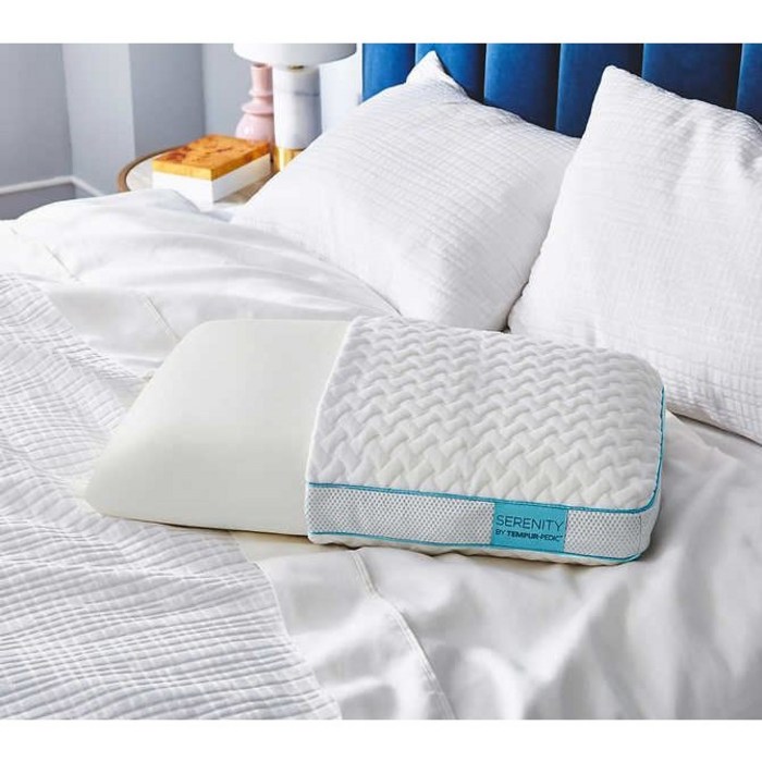 템퍼페딕 세리니티 메모리폼 베개 / Serenity by Tempur-Pedic Memory Foam Bed Pillow 대표 이미지 - 템퍼 메모리폼 베개 추천