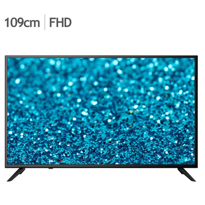 유맥스 FHD LED TV, 109cm(43인치), MX43F, 스탠드형, 자가설치 대표 이미지 - 43인치 TV 추천