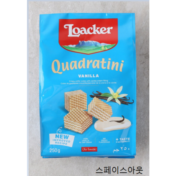 로아커 웨하스 바닐라, 250g, 2개 대표 이미지 - 로아커 웨하스 추천