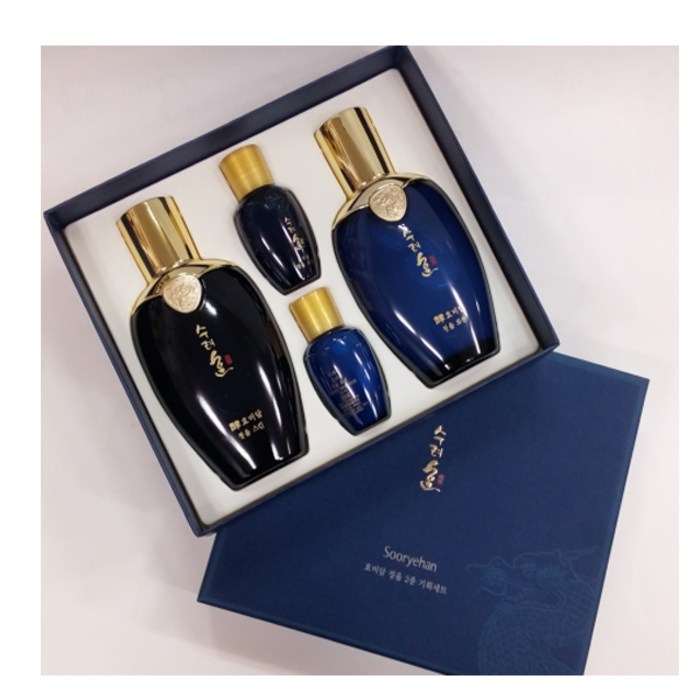 LG생활건강 수려한 효비담 정율 2종 세트, 스킨 150ml + 30ml + 로션 130ml + 30ml, 1세트 대표 이미지 - 남자 화장품 선물 추천