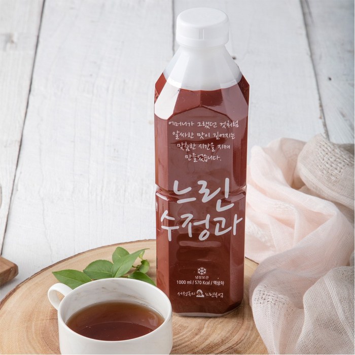 서정옥의 느린 수정과 1L X 3병, 3개 대표 이미지 - 수정과 추천