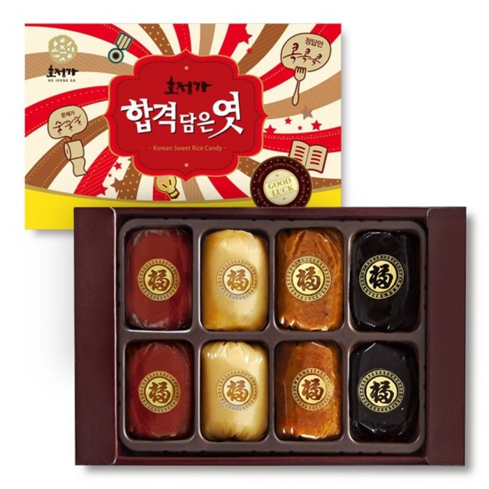 호정가 합격담은엿 선물세트 소, 100g, 1개 대표 이미지 - 합격 기원 선물 추천