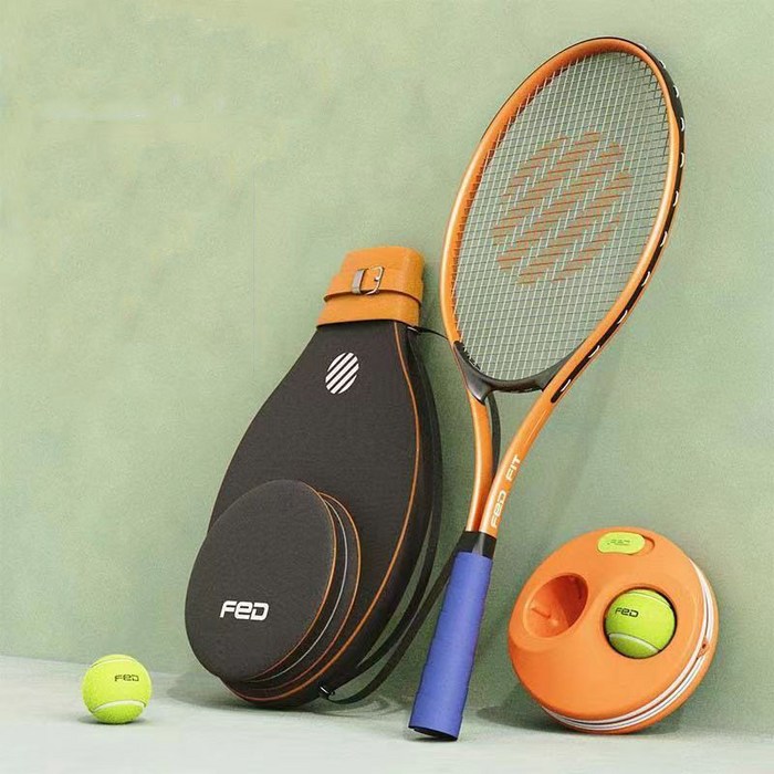 FED셀프테니스트레이닝 툴세트 리턴볼, 1인 트레이닝 세트 대표 이미지 - 라테스민턴 추천