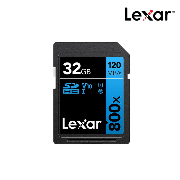 렉사 800x UHS-I급 SD카드, 32GB 대표 이미지 - 렉사 SD카드 추천