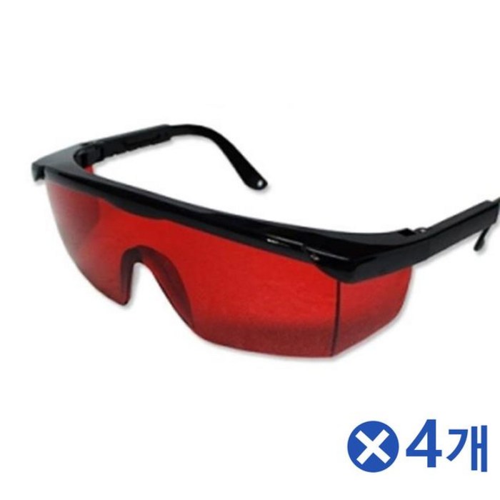 적외선 산업용고글 고글x4개 눈보호용품 작업용고글 산업용안경 !Izus