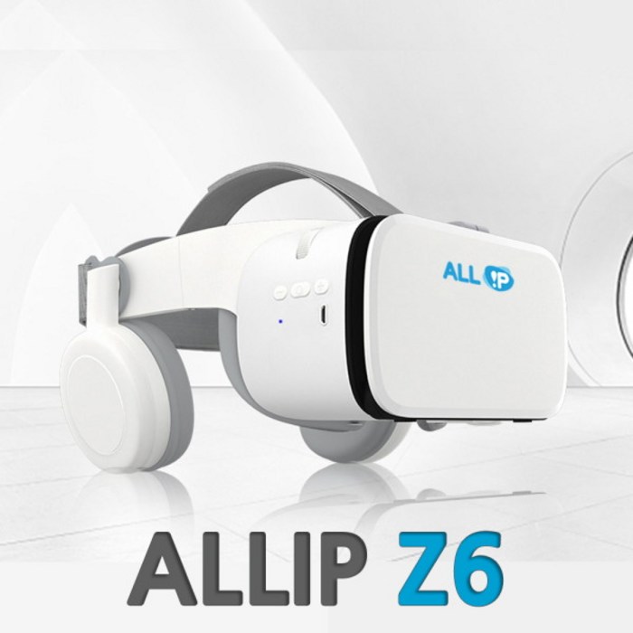 [올아이피정보통신] ALLIP Z6 스마트폰VR 파노라믹 블루투스 헤드폰 VR기기 VR추천, 상세 설명 참조 대표 이미지 - VR 게임 추천