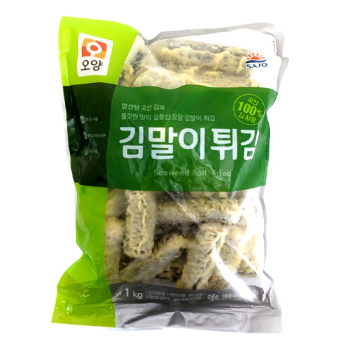 사조 김말이튀김, 1000g, 1개 대표 이미지 - 김말이 추천