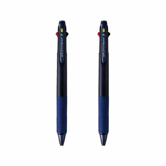 제트스트림 3색볼펜 0.38mm, 네이비, 2개입 대표 이미지 - 제트스트림 볼펜 추천