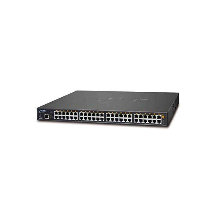UPOE2400G 24Port Gigabit 60W Ultra PoE Managed Injector 허브 800W PLANET, One Size, One Color