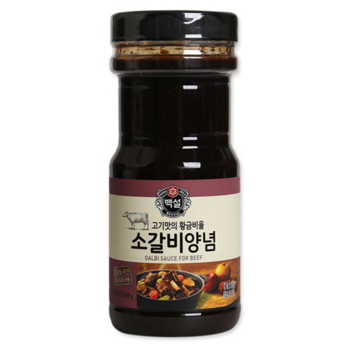 백설 소갈비 양념, 840g, 1개 대표 이미지 - 소갈비양념 추천