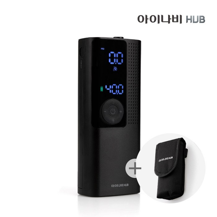 [아이나비정품]휴대용 에어펌프(EPI-308)/타이어공기압/타이어공기압측정기/차량용품/자전거용품, EPI-308 대표 이미지 - 자동차 에어펌프 추천