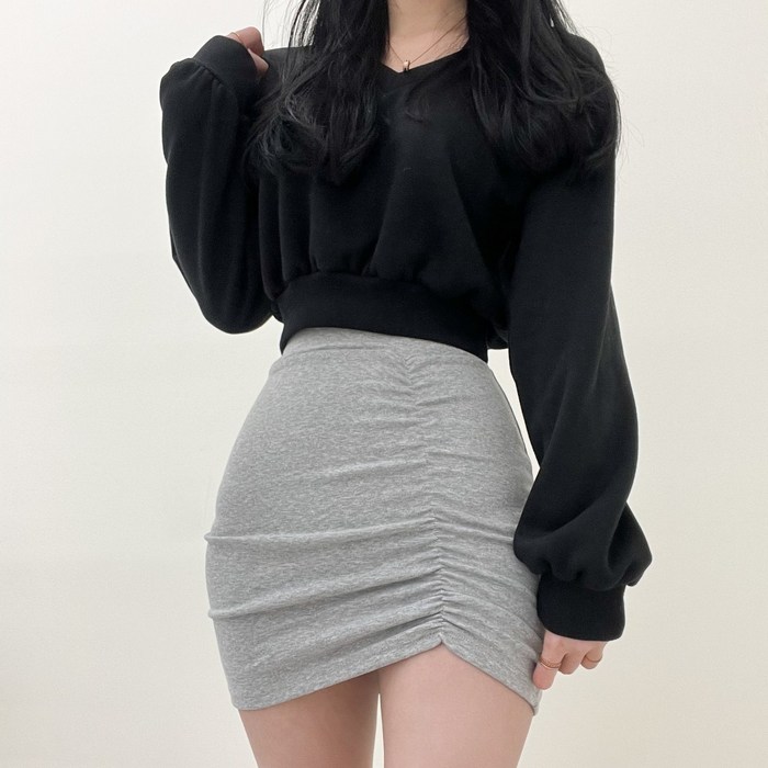 투디 셔링 포인트 미니스커트 대표 이미지 - 미니스커트 추천