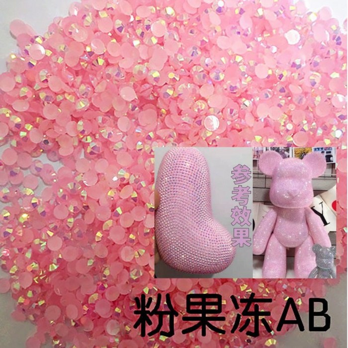 DIY 베어브릭 23cm 다이아몬드 큐빅 베어브릭만들기 곰돌이 인형 폭력 곰, 젤리-파우더 23cm개 대표 이미지 - 베어브릭 추천