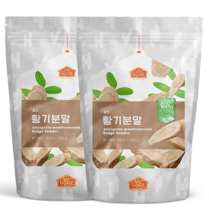 건강한우리집비옴 닥터비옴 국산 황기 가루 300g, 2개 대표 이미지 - 황기 추천