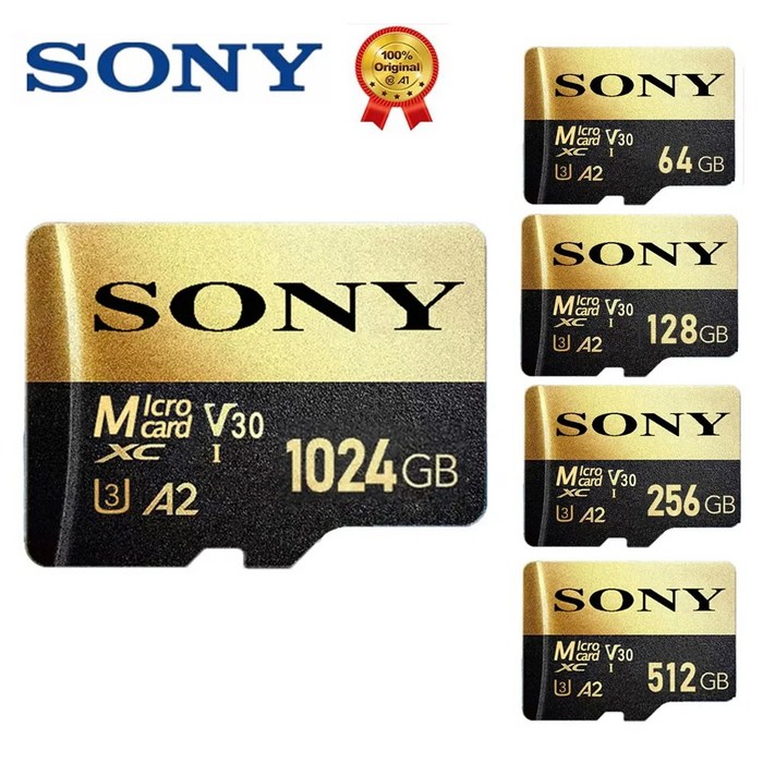 소니 SD 메모리 카드 마이크로 SD카드 1TB