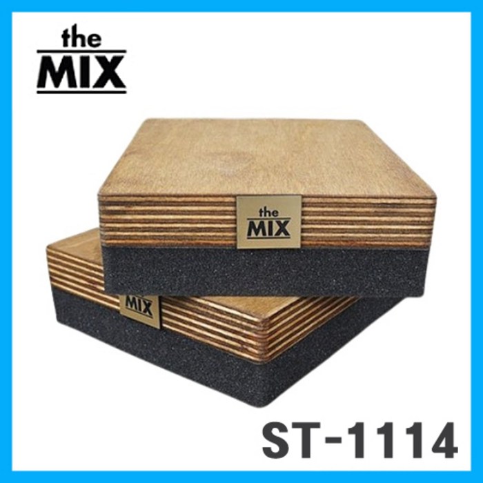 The MIX 더믹스 스피커 방진 패드 스탠드 ST-1114 2개(1쌍) 대표 이미지 - 방진패드 추천