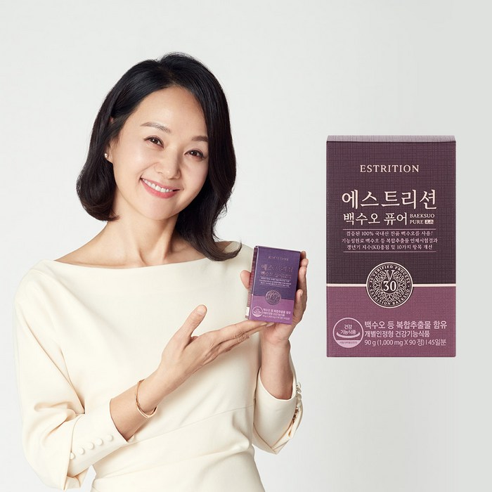 [유한건강생활] 뉴오리진 에스트리션 백수오 퓨어 갱년기 케어 (45일분) 대표 이미지 - 백수오 추천