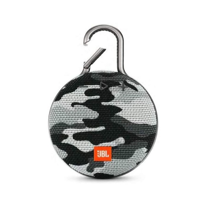 제이비엘 블루투스 블랙카모 스피커JBL CLIP 3 Waterproof Portable Bluetooth Speaker 대표 이미지 - JBL 스피커 추천