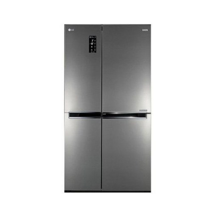 LG전자 S631S32 디오스 세미빌트인 2도어 양문형 냉장고 636L