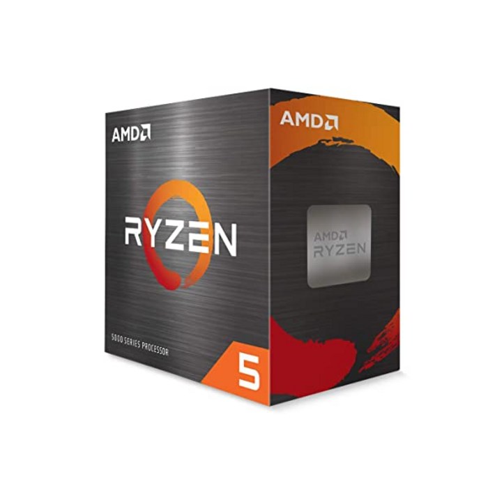 AMD Ryzen 5 5600X 6-core 12-Thread Unlocked Desktop Processor with Wraith Stealth Cooler