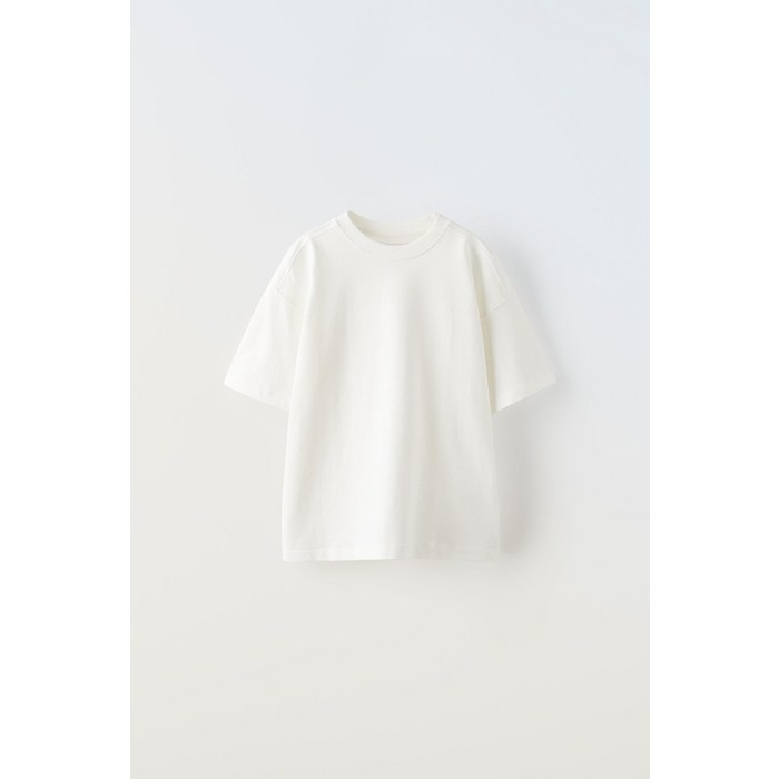 자라 키즈 ZARA KIDS 티셔츠 MEDIUM WEIGHT - 컬러 : 화이트 284170
