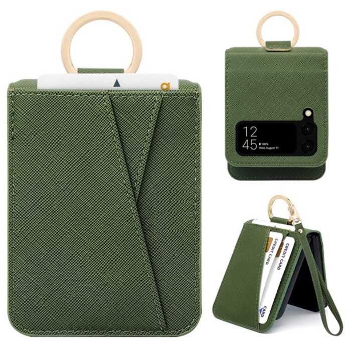 오엔이 카드포켓커버 O링홀더 Z플립 휴대폰 케이스