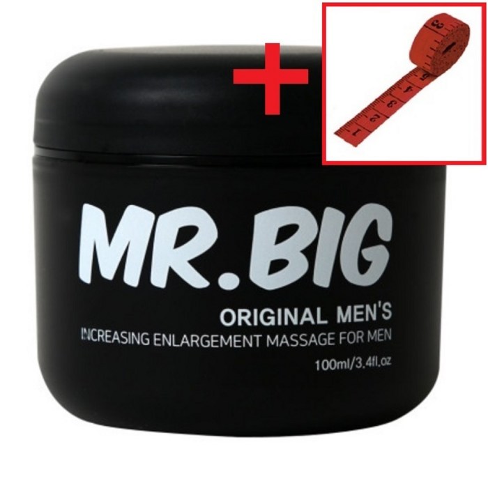 미스터빅 남성 마사지크림 왕자 고래 젤크 크림 +피팅줄자 +설명서, 1통, 100ml 대표 이미지 - 옷 줄자 추천