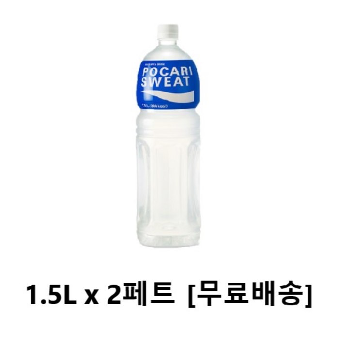 포카리스웨트, 1.5L, 2개 대표 이미지 - 회식 추천